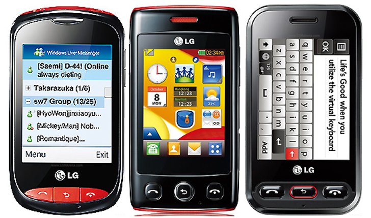 LG Wink มือถือซีรีส์ใหม่เพื่อเจเนอเรชัน