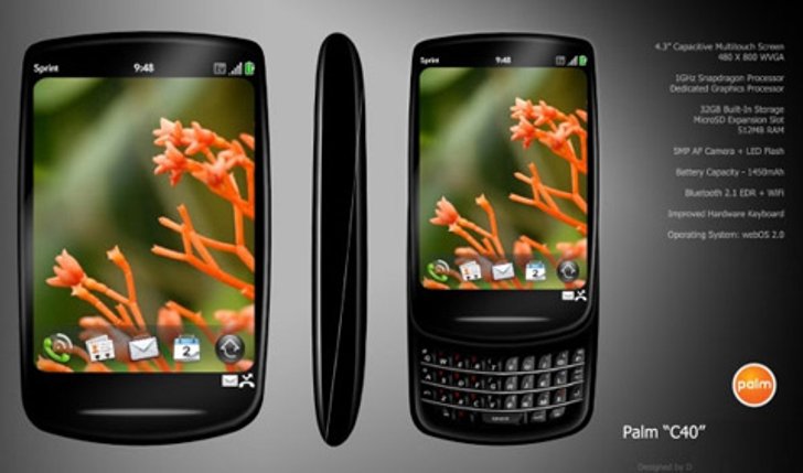 Palm C40 สวยดุ แรง ภายใต้ทีมรบของ HP