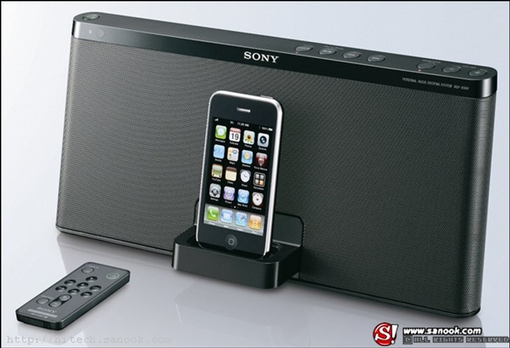 โซนี่เอาใจคนรักเสียงเพลง ด้วย iPod Speaker Dock