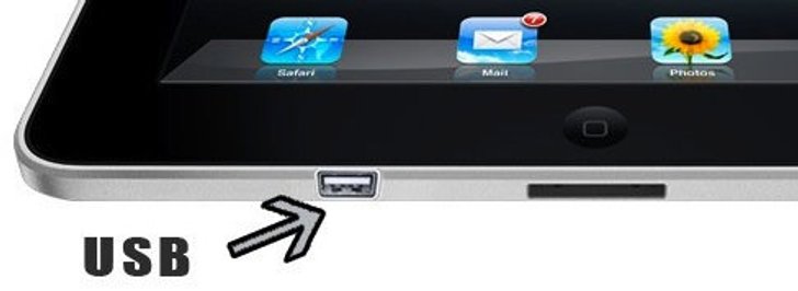Apple ช็อคโลกเคยคิดผลิต iPad มาพร้อมพอร์ต USB จริง!