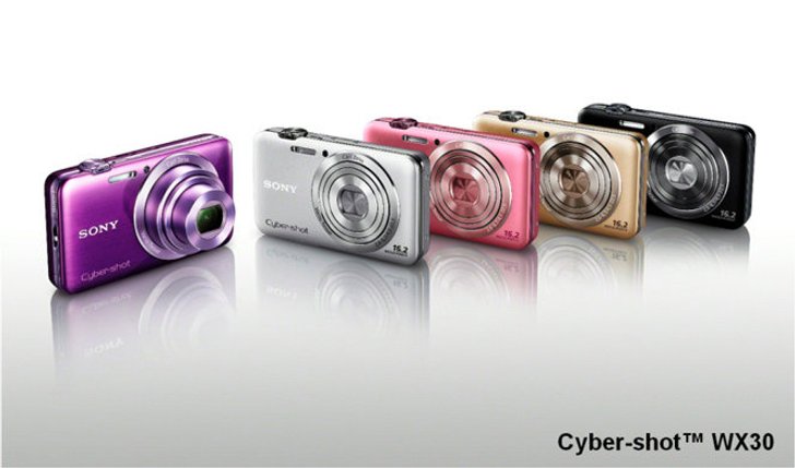 โซนี่ไทยส่งกล้องไซเบอร์ช็อต WX30 ลุยตลาดสร้างสรรค์สไตล์ใหม่