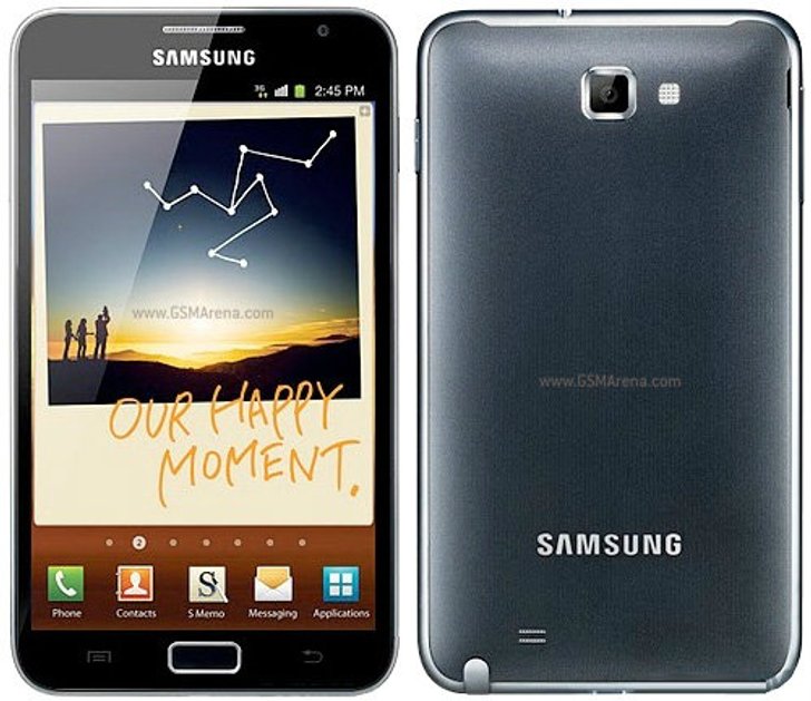 Samsung Galaxy Note ลูกครึ่ง Galaxy Tab+ Galaxy S