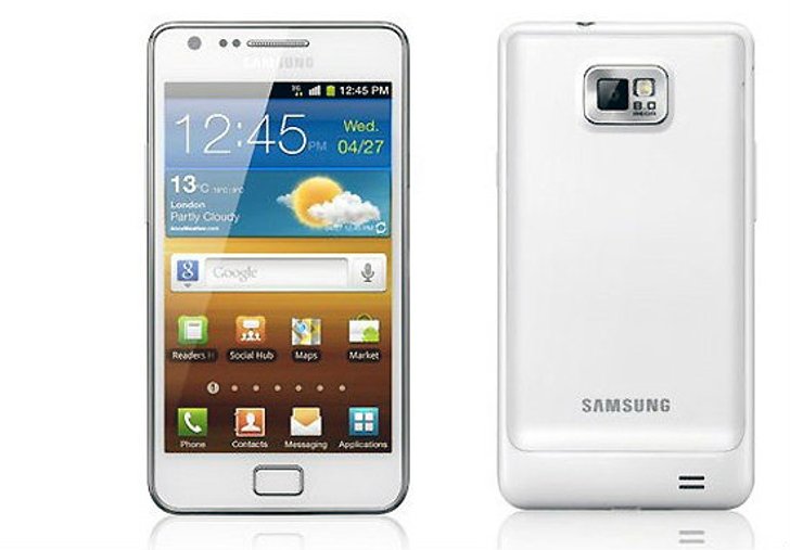 Samsung Galaxy S II สีขาว มาแน่ในงาน