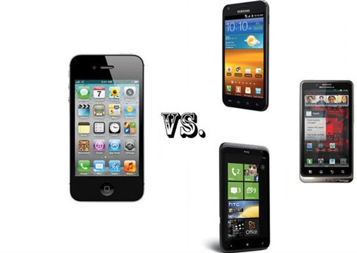 เปรียบมวย iPhone 4S กับ SmartPhone สามรุ่นเด็ดที่มีความสามารถพอฟัดพอเหวี่ยงกัน