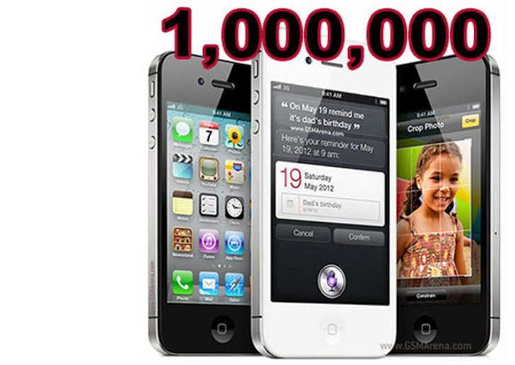 ปรากฎการณ์ ใหม่ 24 ชั่วโมงยอดจอง iPhone 4S ทะลุหลักล้าน
