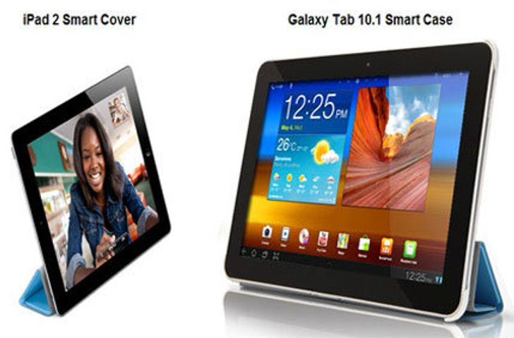 Apple ฟ้อง Samsung ลอกดีไซน์ Smart Cover ของ iPad 2