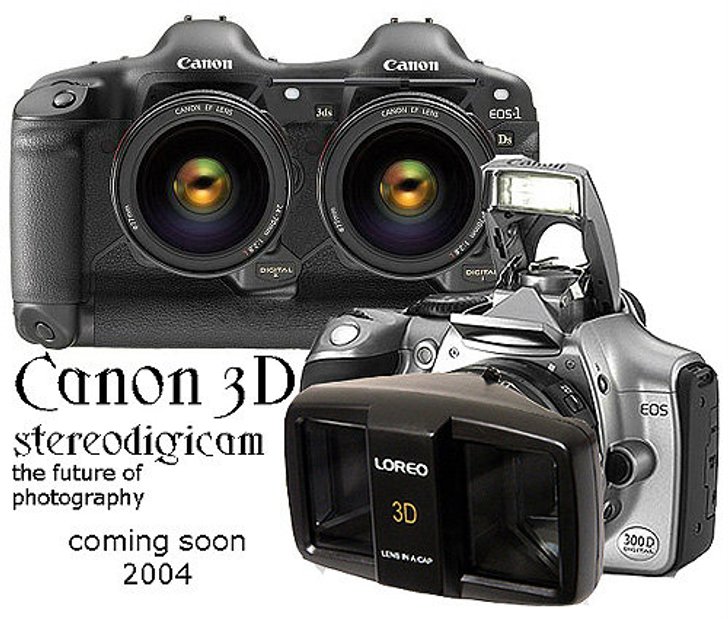 ข่าวลือหรือมั่วนิ่มเมื่อ Canon จะเดินสายพานผลิตกล้อง 3D