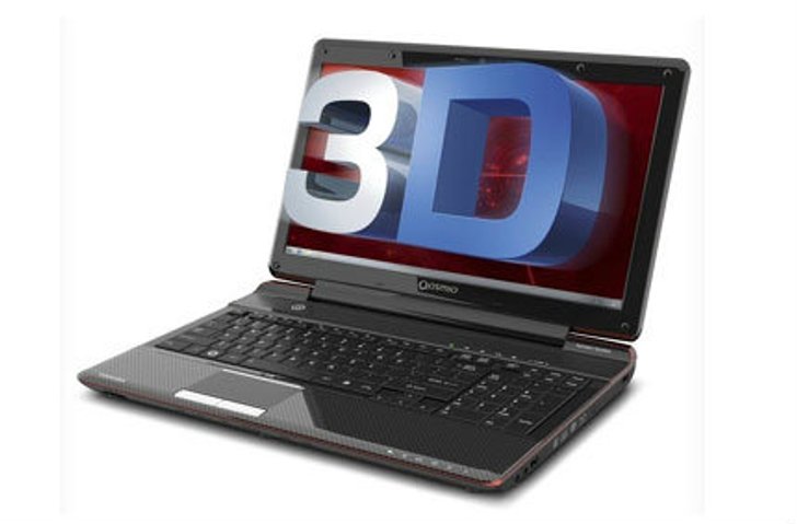 Toshiba Qosmio F755 ที่มาพร้อมจอ 3D แบบไม่ต้องใช้แว่น