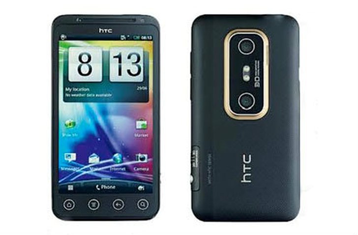 HTC EVO3D ปล่อยสมาร์ทโฟนภาพสามมิติออกมาอาละวาด