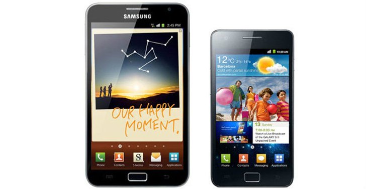 Samsung Galaxy Note S และ Samsung Galaxy S II Plus รุ่นใหม่กำลังจะมาในปีนี้!