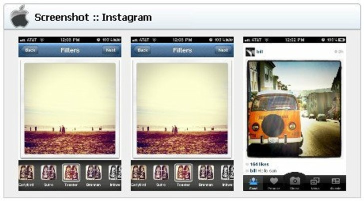 App Protography (แอพฯตกแต่งภาพ) iOS : Instagram