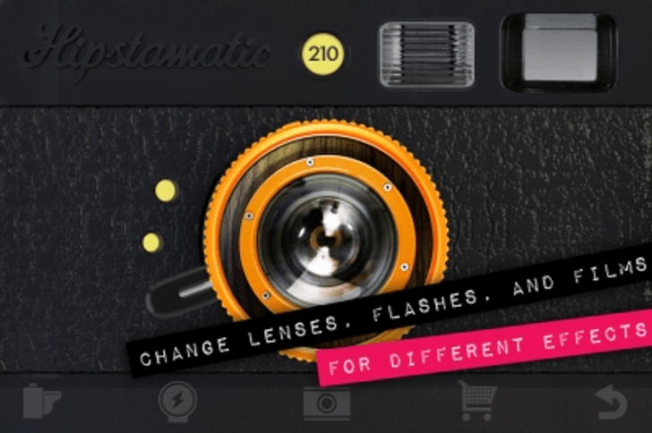 App Protography (แอพฯตกแต่งภาพ) iOS : Hipstamatic