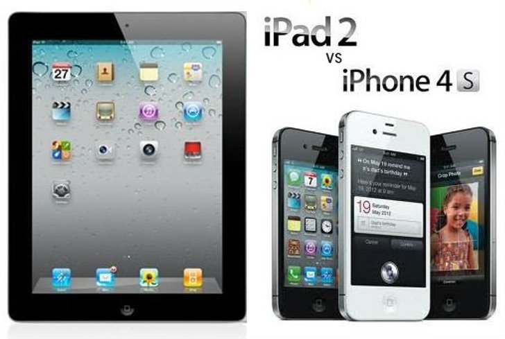 คู่แข่งตัวฉกาจของ iPad2 คือ iPhone 4s