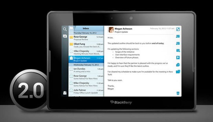 PlayBook OS 2.0 มาแล้ว