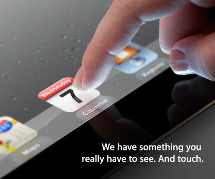สิ้นสุดการรอค่อย Apple ร่อนหมายเชิญสื่อร่วมงานเปิดตัว iPad 3 แล้ว