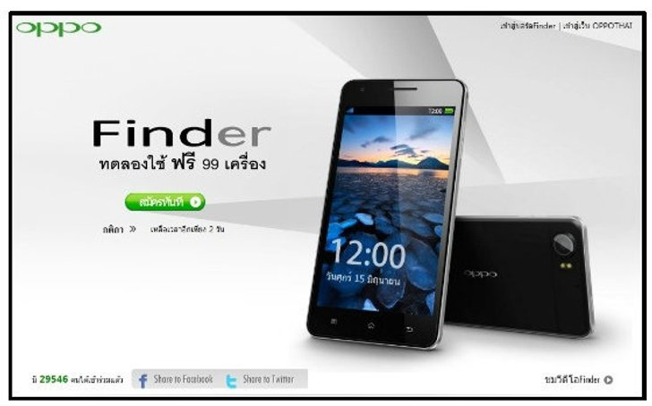กว่า 30,000 คนที่ร่วมสมัครทดลองใช้ Finder