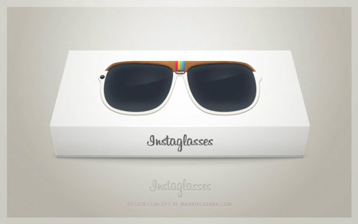 Instaglasses คอนเซปท์แว่นตา Instagram ถ่ายภาพได้ พร้อมความสามารถในการใส่ฟิลเตอร์ในตัว