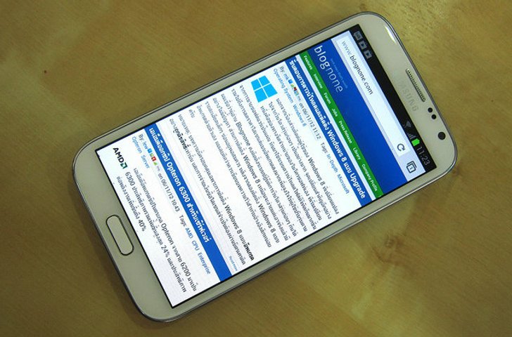 รีวิว Samsung Galaxy Note II