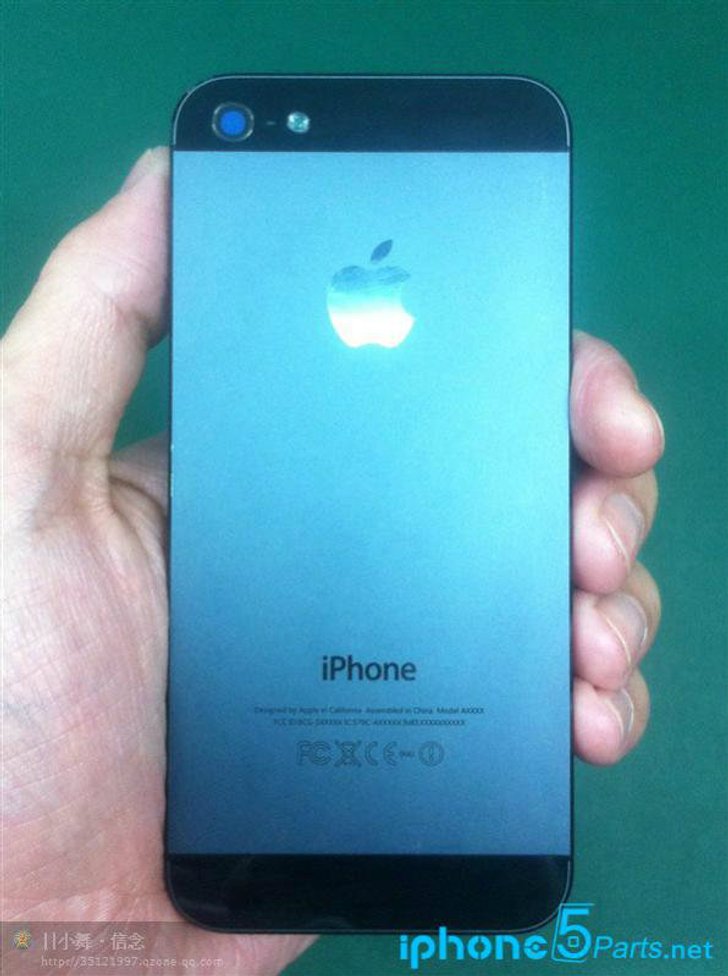ภาพหลุดชิ้นส่วน iPhone 5S โผล่มาแล้ว