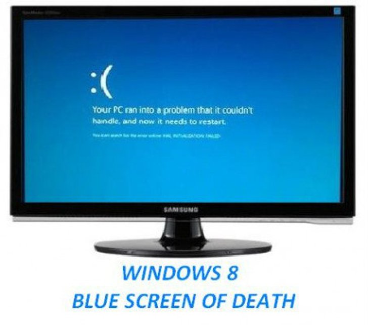 มารู้จัก Blue Screen of Death ใน Windows 8 กัน