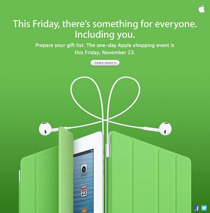 Apple ประกาศลดราคา ในวัน Black Friday ศุกร์ 23 พฤศจิกายนนี้