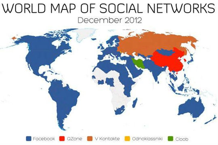 Facebook กำลังจะ"ครองโลก"ได้แล้ว?