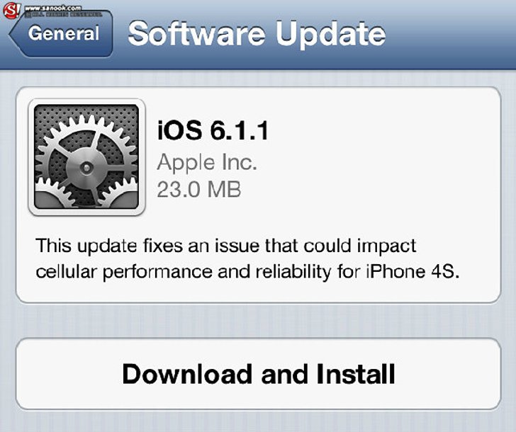 Apple ออก iOS 6.1.1 แก้ปัญหาเชื่อมต่อ 3G ไม่ได้แล้ว