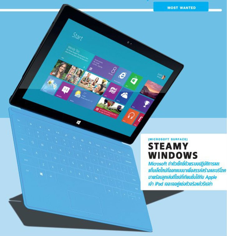 MICROSOFT SURFACE {STEAMY WINDOWS}