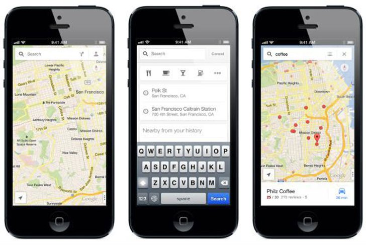 Google Maps บน iPhone หาเพื่อนเจอ