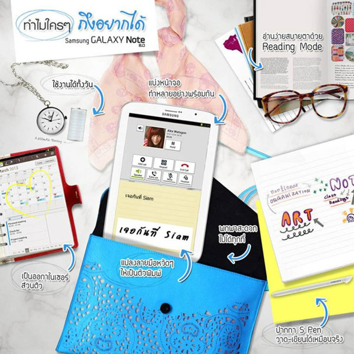ทำไมใครๆ ถึงอยากได้ Samsung Galaxy Note 8.0