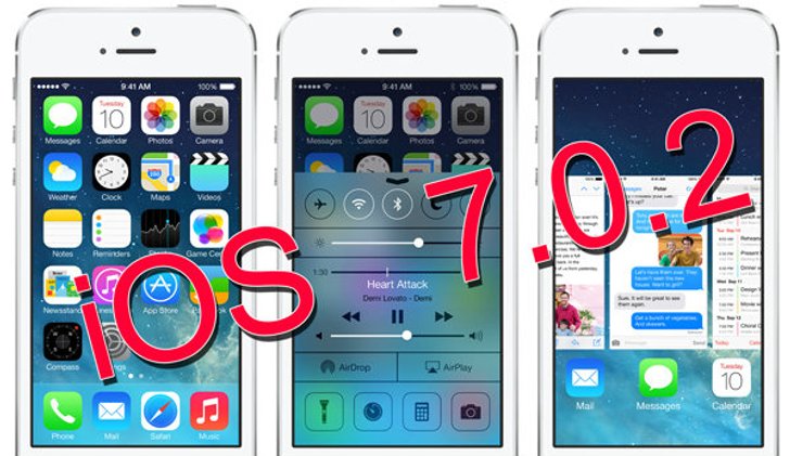 iOS 7.0.2 ปล่อยให้อัพเดตแล้ววันนี้