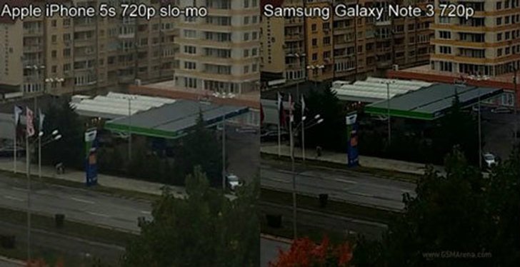 iPhone 5s กับ Galaxy Note 3 ความผิดพลาดในโหมดถ่ายวีดีโอ