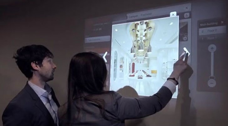 Ubi-Interactive ให้ภาพเป็นทัชสกรีน