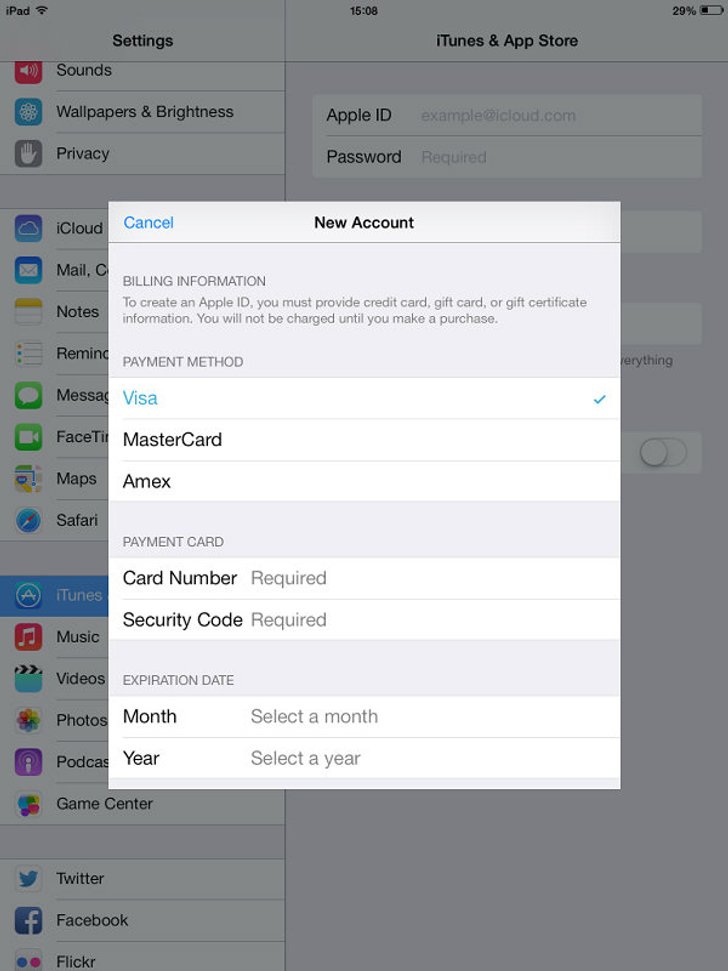 วิธีสมัคร Apple ID ง่ายๆ ไม่ง้อบัตรเครดิต