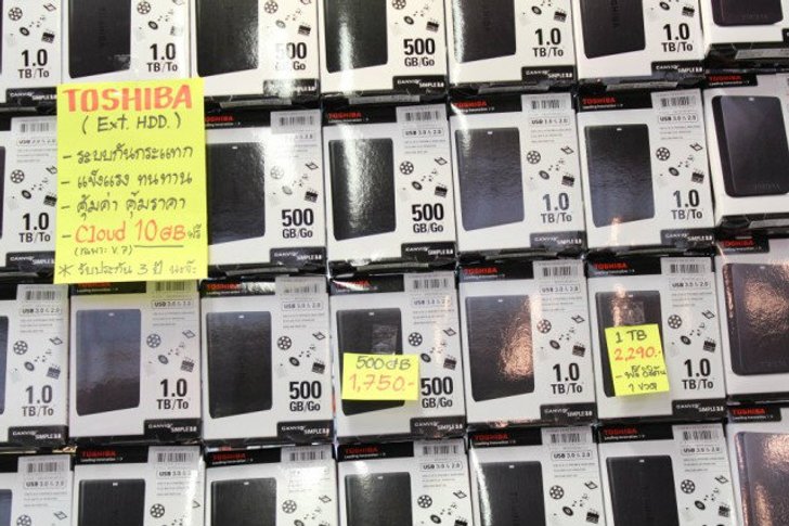 เดินตลาดเช็คราคาฮาร์ดดิสก์และ SSD เทียบราคารุ่นไหนถูกรุ่นไหนคุ้ม