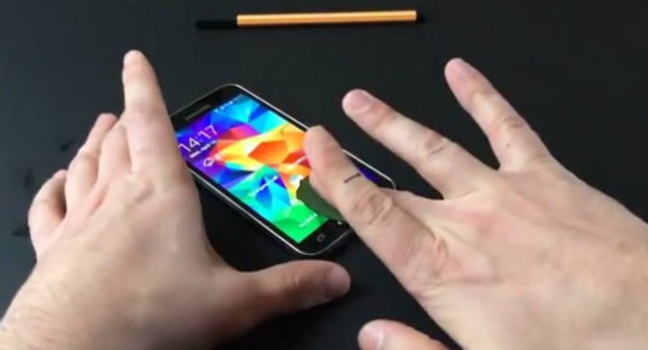 เอาแล้วไง! สแกนลายนิ้วมือบน Galaxy S5 ไม่ปลอดภัยจริง!!