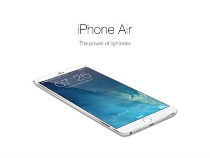 iPhone 6 ใช้ชื่อใหม่เป็น iPhone Air และจะบางลงอีก