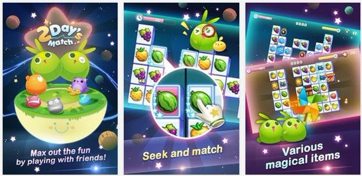 เกมส์ "2Day’s Match" เกมส์จับคู่ลุ้นท้าประลองความเร็ว เอ้า จิ้มๆ