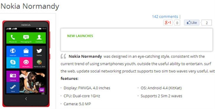 Nokia Normandy โผล่เวียดนามก่อนใคร!!