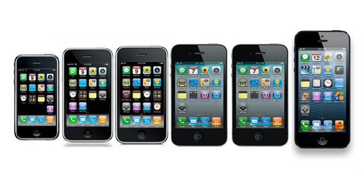 ย้อนอดีต iPhone อายุครบ 7 ขวบกับทายาททั้ง 8 รุ่น