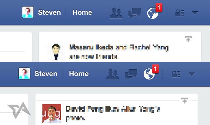 เมื่อ!! ลูกโลกใน Facebook เปลี่ยนซีกได้