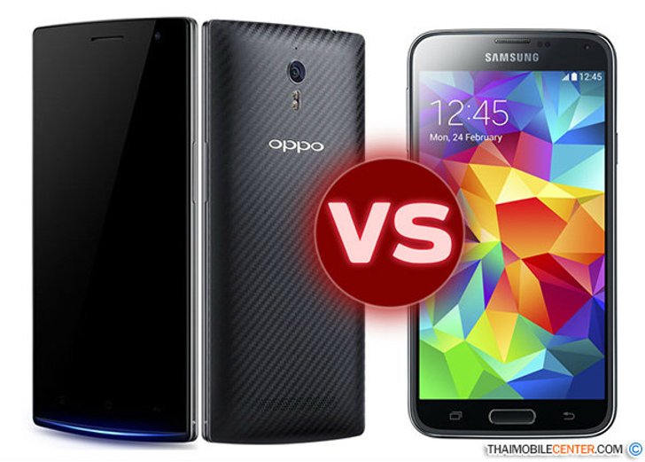 OPPO Find 7 Vs Galaxy S5 หมัดต่อหมัด