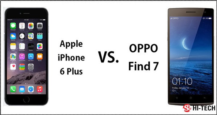 เปรียบเทียบประสิทธิภาพ iPhone6 plus VS OPPO Find7!!