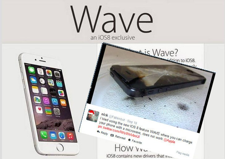 แชร์ว่อนเน็ต หลังอัพเดท iOS 8 สามารถชาร์จแบตฯ ด้วยไมโครเวฟได้