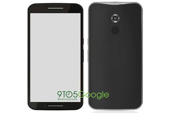 ภาพหน้าตาของมือถือที่คาดว่าจะเป็น Nexus 6 ที่ทำโดย Motorola