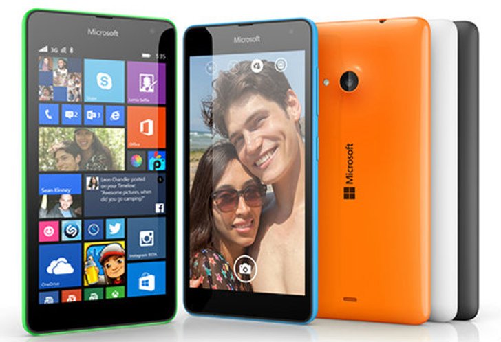 Lumia 535 สมาร์ทโฟนรุ่นแรกภายใต้แบรนด์ไมโคร
