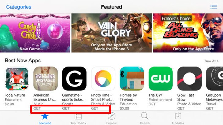Apple บอกลาปุ่มโหลดแอพ “FREE” ใน App Store