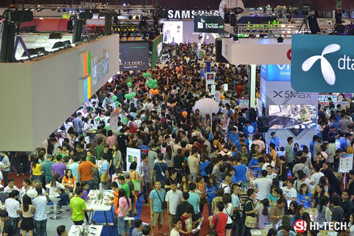 ยอดสรุปงาน Thailand Mobile Expo 2015 เมื่อวันที่ 12-15 กุมภาพันธ์