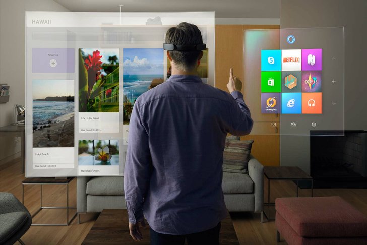 ล้ำยุคไปอีกก้าว ไมโครซอฟท์เปิดตัว HoloLens แว่นโฮโลสโคปสุดไฮเทค