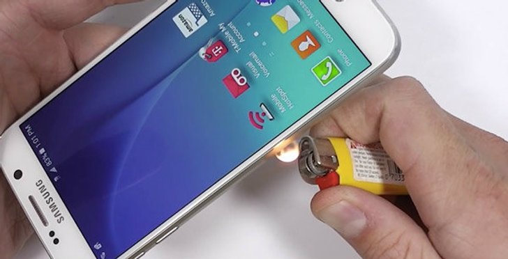 Galaxy S6 โดนทดสอบสุดโหด! ตัวเครื่องจะใช้งานได้หรือไม่(มาชมคลิป)